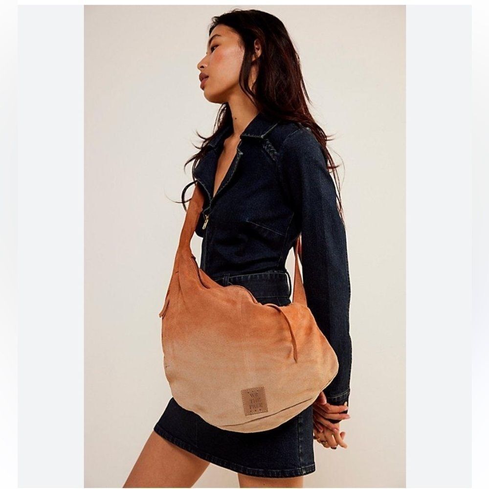 We The Free relaxed suede sling bag